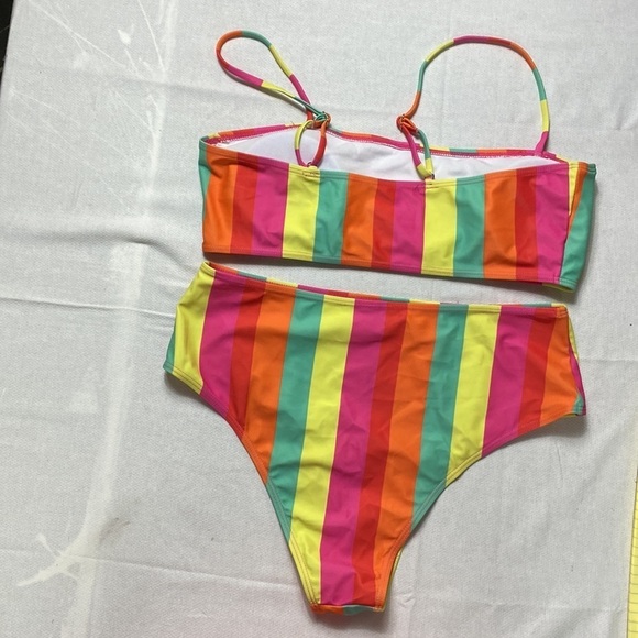 Shein Two Piece Bathing Suit size Large (BB) - Picture 4 of 6